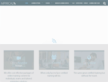 Tablet Screenshot of mpirical.com